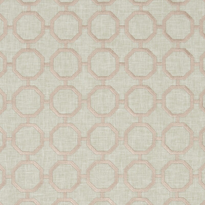 Clarke And Clarke F1073/01.CAC.0 Glamour Drapery Fabric in Blush