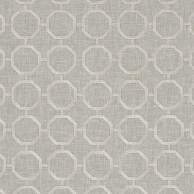 Clarke And Clarke F1073/05.CAC.0 Glamour Drapery Fabric in Pebble