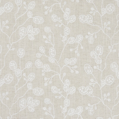 Clarke And Clarke F1090/03.CAC.0 Honesty Drapery Fabric in Natural