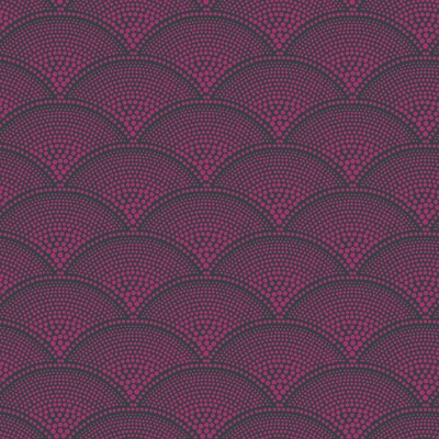 Cole & Son F111/8030.CS.0 Feather Fan Upholstery Fabric in Magnt Char/Burgundy/red/Burgundy
