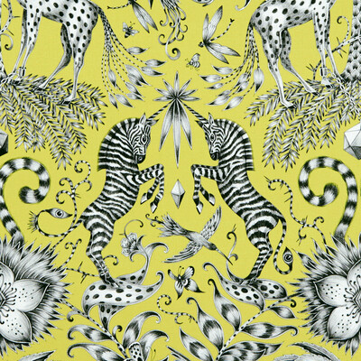 Clarke And Clarke F1111/03.CAC.0 Kruger Multipurpose Fabric in Lime