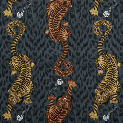 Clarke And Clarke F1114/01.CAC.0 Tigris Multipurpose Fabric in Flame