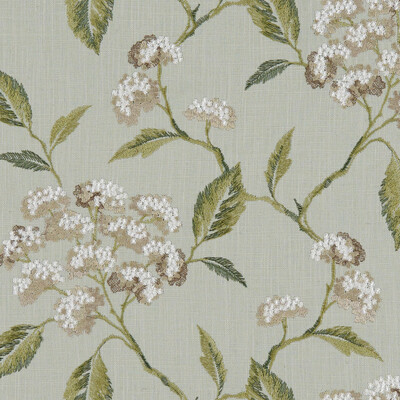 Clarke And Clarke F1125/03.CAC.0 Summerby Drapery Fabric in Duckegg