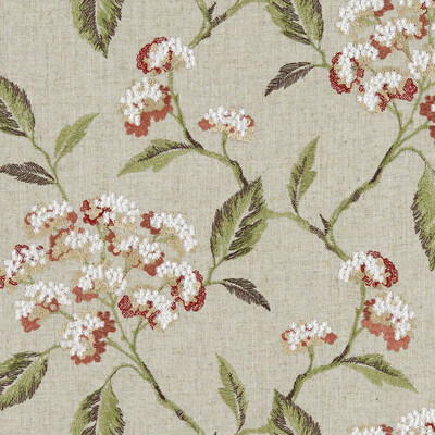 Clarke And Clarke F1125/06.CAC.0 Summerby Drapery Fabric in Spice