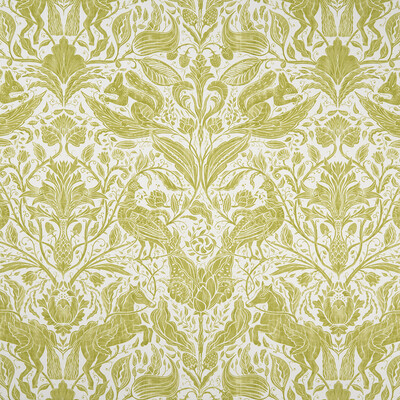 Clarke And Clarke F1159/01.CAC.0 Forest trail Multipurpose Fabric in Citrus