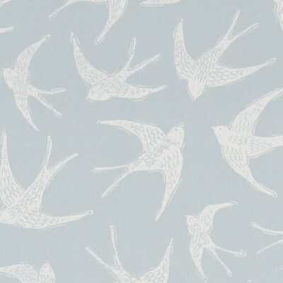 Clarke And Clarke F1187/01.CAC.0 Fly away Multipurpose Fabric in Duckegg