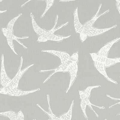 Clarke And Clarke F1187/02.CAC.0 Fly away Multipurpose Fabric in Grey