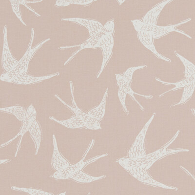 Clarke And Clarke F1187/06.CAC.0 Fly away Multipurpose Fabric in Sorbet