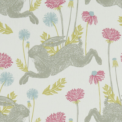 Clarke And Clarke F1190/04.CAC.0 March hare Multipurpose Fabric in Summer