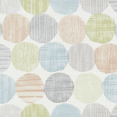 Clarke And Clarke F1235/04.CAC.0 Stepping stones Multipurpose Fabric in Pastel