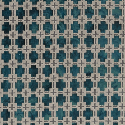 Clarke And Clarke F1302/01.CAC.0 Maui Multipurpose Fabric in Kingfisher