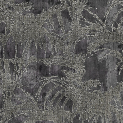 Clarke And Clarke F1305/01.CAC.0 Tropicale Multipurpose Fabric in Charcoal