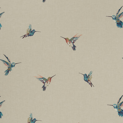 Clarke And Clarke F1306/02.CAC.0 Woodstar Drapery Fabric in Tropical