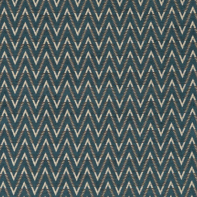 Clarke And Clarke F1324/07.CAC.0 Zion Multipurpose Fabric in Teal