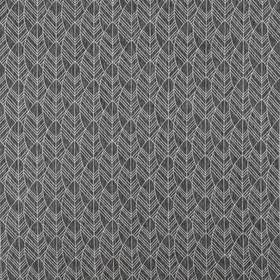 Clarke And Clarke F1412/03.CAC.0 Atika Multipurpose Fabric in Charcoal/Grey/White