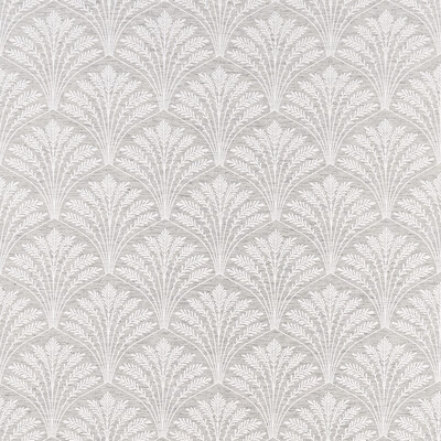 Clarke And Clarke F1413/04.CAC.0 Freja Multipurpose Fabric in Feather/Grey/White