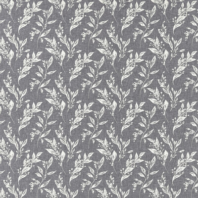 Clarke And Clarke F1440/01.CAC.0 Eternal Multipurpose Fabric in Charcoal/Grey/White