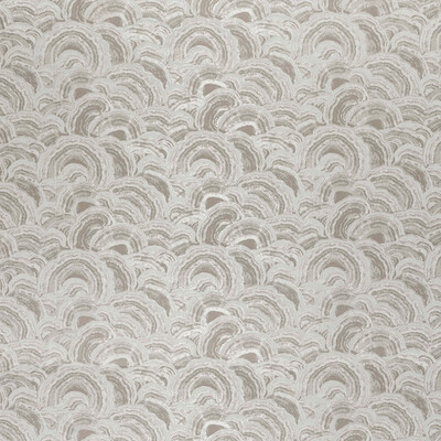 Clarke And Clarke F1458/06.CAC.0 Langei Multipurpose Fabric in Taupe/Beige/Silver