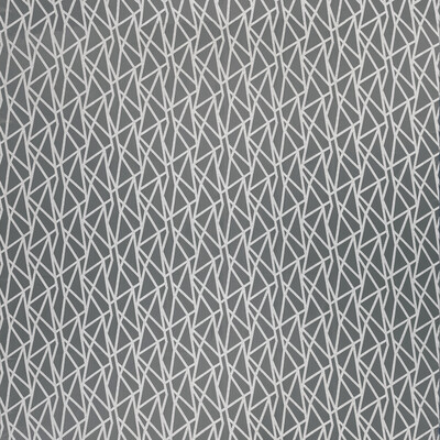 Clarke And Clarke F1459/04.CAC.0 Geomo Multipurpose Fabric in Pewter/Grey/Silver