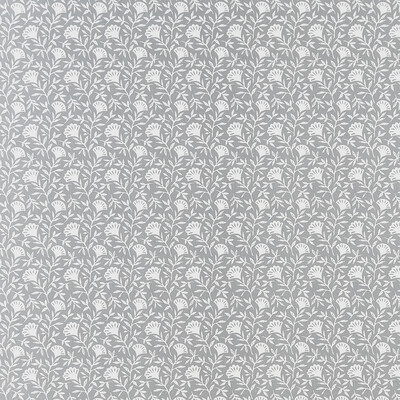 Clarke And Clarke F1465/02.CAC.0 Melby Multipurpose Fabric in Grey/Charcoal/White