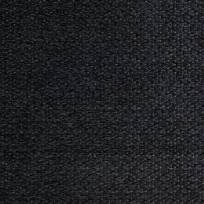 Clarke And Clarke F1471/02.CAC.0 Quarzo Upholstery Fabric in Ebony/Black/Metallic
