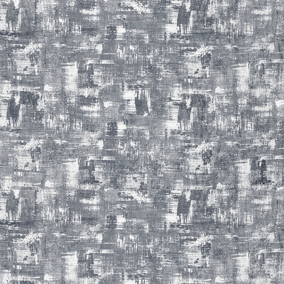Clarke And Clarke F1472/02.CAC.0 Tessellati Multipurpose Fabric in Midnight/gilvr/Silver/Blue/Metallic