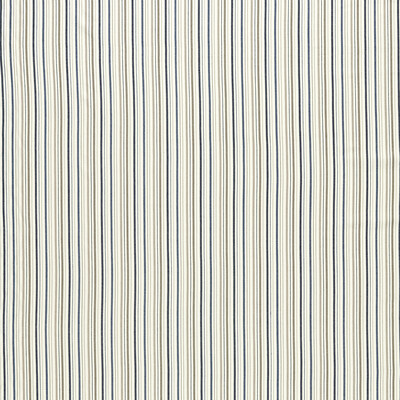 Clarke And Clarke F1501/02.CAC.0 Maryland Upholstery Fabric in Denim/Blue/Grey/White
