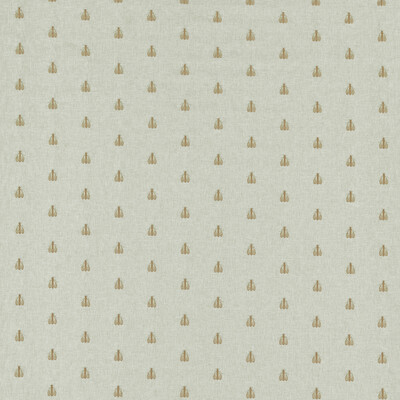 Clarke And Clarke F1507/02.CAC.0 Falena Drapery Fabric in Linen/gold/Gold/Beige