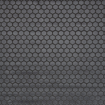 Clarke And Clarke F1565/06.cac.0 Hexa Upholstery Fabric in Smoke/Grey/Charcoal