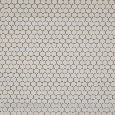 Clarke And Clarke F1565/08.cac.0 Hexa Upholstery Fabric in Taupe/Grey