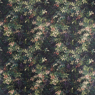 Clarke And Clarke F1612/01.cac.0 Congo Multipurpose Fabric in Amethyst/emerald Velvet/Purple/Green