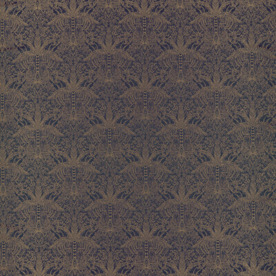Clarke And Clarke F1615/01.cac.0 Leopardo Upholstery Fabric in Antique/noir Jacquard/Rust/Charcoal