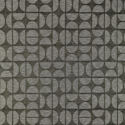 Clarke And Clarke F1627/01.CAC.0 Magnus Drapery Fabric in Charcoal/Black/Ivory