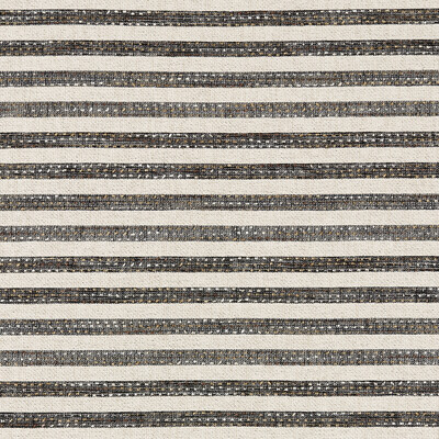 Clarke And Clarke F1630/02.CAC.0 Elias Upholstery Fabric in Charcoal/linen/Black/Gold/Silver