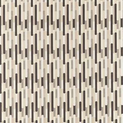 Clarke And Clarke F1641/02.CAC.0 Seattle Multipurpose Fabric in Monochrome/Grey/Black/Taupe
