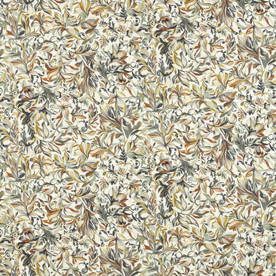 Clarke And Clarke F1643/02.CAC.0 Ashbrook Multipurpose Fabric in Natural/White/Grey/Sage