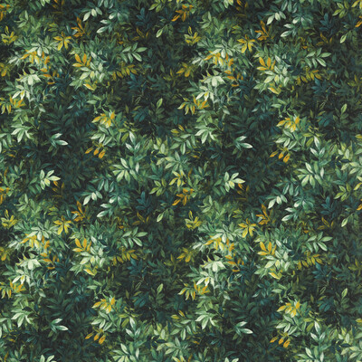Clarke And Clarke F1666/01.CAC.0 Congo Multipurpose Fabric in Outdoor/Green/Gold