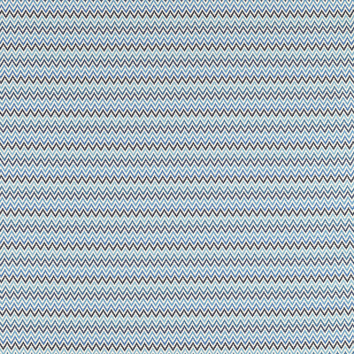 Clarke And Clarke F1668/01.CAC.0 Klaudia Multipurpose Fabric in Outdoor/Dark Blue/Light Blue/White