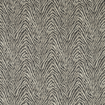 Clarke And Clarke F1712/03.CAC.0 Manda Drapery Fabric in Noir/linen/Black/Beige/Ivory
