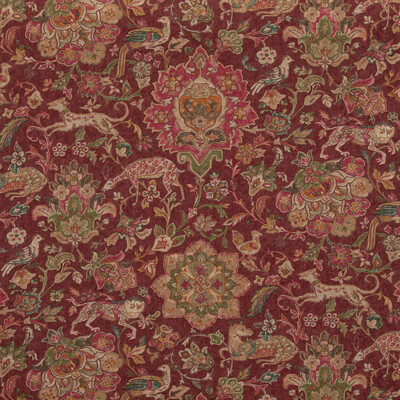 Mulberry FD2005.H113.0 Wild Things Multipurpose Fabric in Plum/Purple/Brown