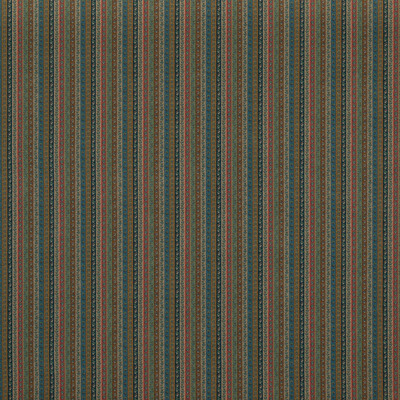 Mulberry FD2007.R11.0 Wilde Stripe Upholstery Fabric in Teal/Green