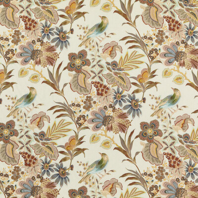 Mulberry Home FD303.T30.0 Artist Garden Modern Country II Fabric in Spice