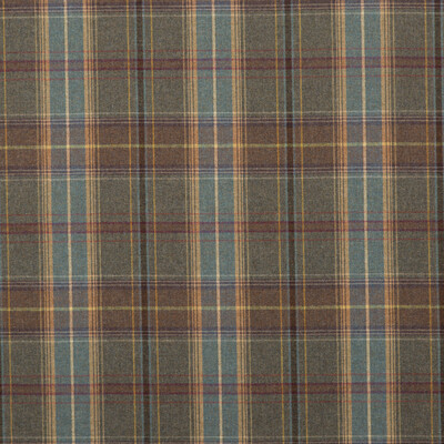 Mulberry Home FD344.A103.0 Shetland Plaid Bohemian Romance Fabric in Heather