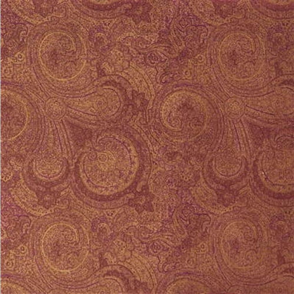 Mulberry Home FD464.Y103.0 Pondicherry Sil Romantic Heroes Fabric in Aubergi