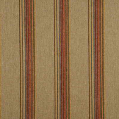 Mulberry Home FD614.S114.0 Twelve Bar Stripe Counterpoint Fabric in Sage/Sand/Wine