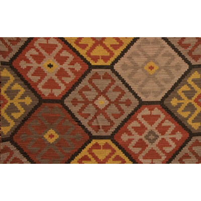 Mulberry Home FD660.V102.0 Topkapi Grand Tour Fabric in Red/Gold