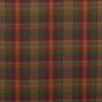 Mulberry Home FD699.V156.0 Country Plaid Bohemian Romance Fabric in Red/Lovat/Heather