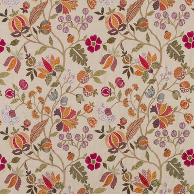 Mulberry Home FD718.Y107.0 Wilderness Bohemian Romance Fabric in Multi