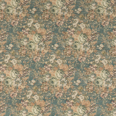 Mulberry Home FD725.R11.0 Bohemian Tapestry Bohemian Weaves Fabric in Teal