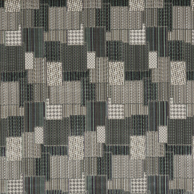 Mulberry Home FD747.J85.0 Bohemian Patchwork Bohemian Travels Fabric in Pewter/Teal/Plum